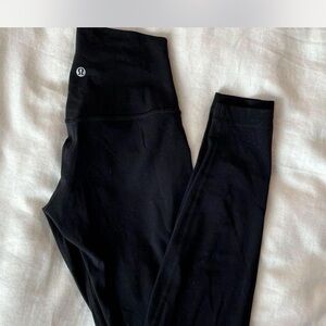 lululemon athletica Women's Classic Black Leggings